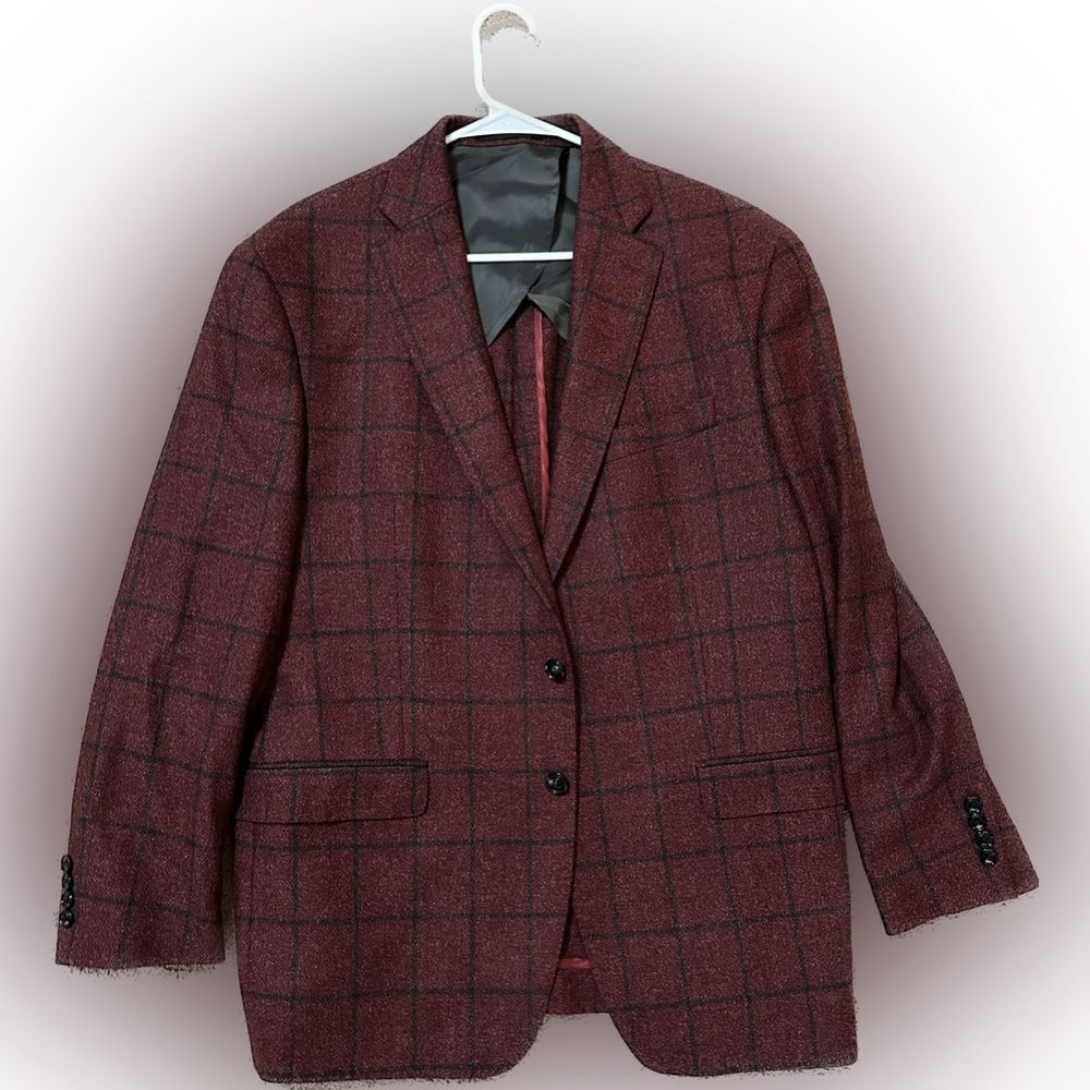 Custom Loro Piana Windowpane